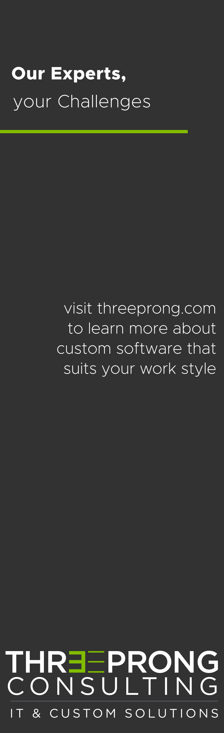 Threeprong Consulting Ad